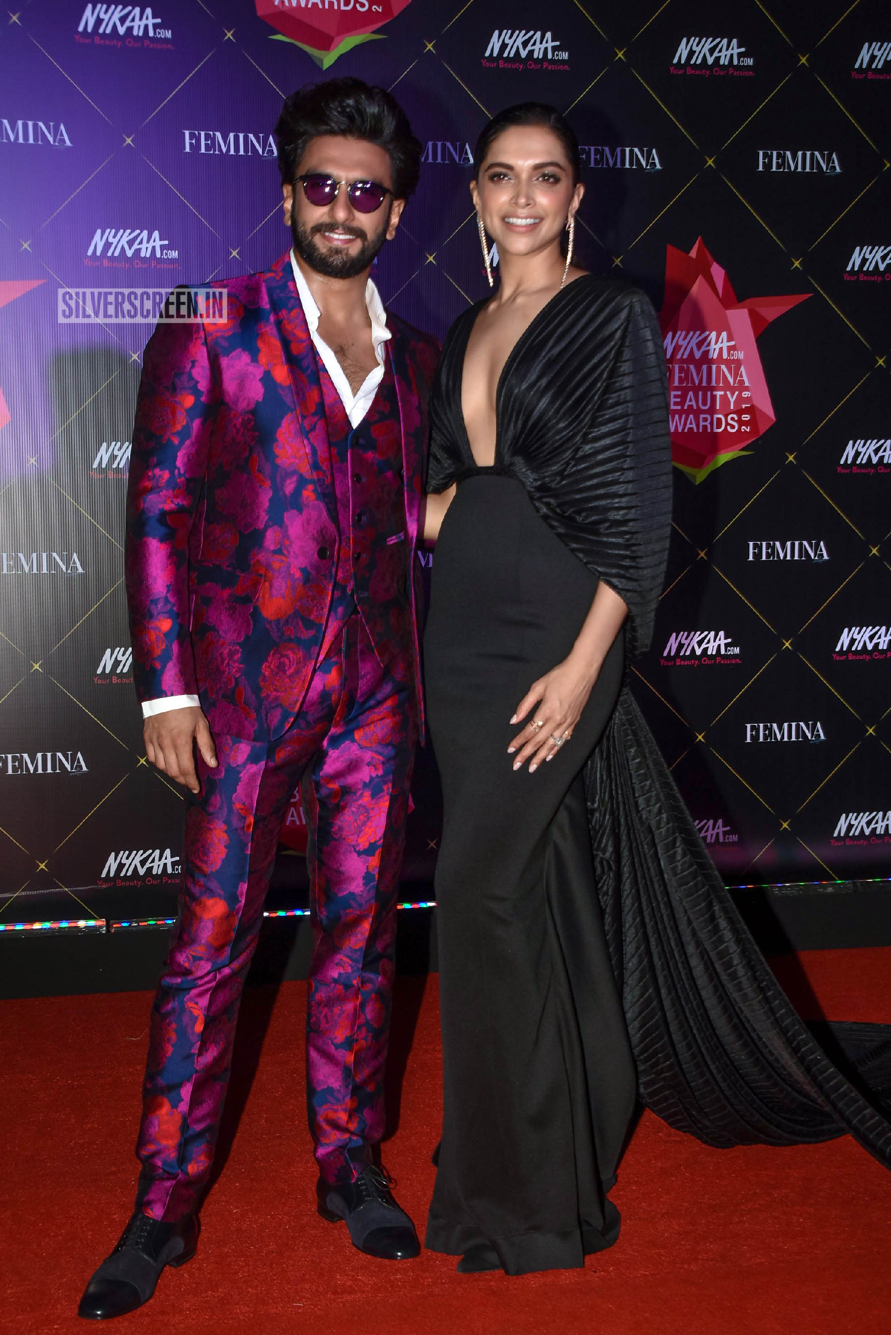 Ranveer Singh Deepika Padukone At Femina Beauty Awards 2019